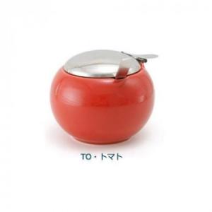 ZEROJAPAN(ゼロジャパン)  丸型コンテナM　シュガーレードル付　BKK-03　TO・トマト