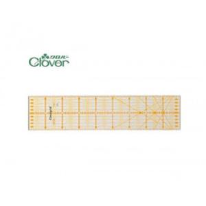 クロバー　オムニグリッド定規　10×45cm　57-625