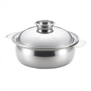 土鍋風ステンレス鍋 もみじ 17cm SJ1857