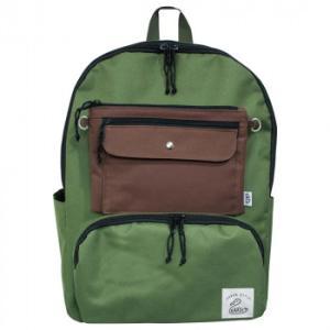 KAKSI(カクシ) リールリュック カーキ×ブラウン SN00005