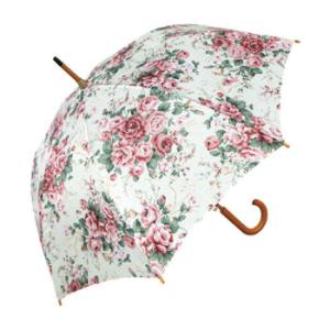 ユーパワー 名画 木製ジャンプ傘 ローズLEMON AU-02214
