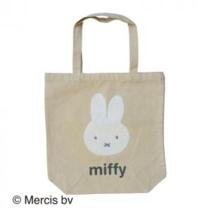 miffy ミッフィー  トートバッグ カオ ナチュラル MF-2830