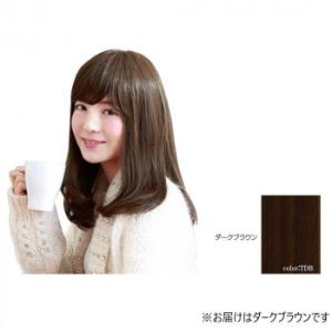 プリシラ 帽子ウィッグ ロング BO-03 耐熱　TDB・ダークブラウン