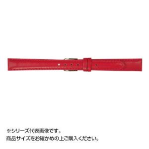 MIMOSA(ミモザ) 時計バンド ベビーカーフKC 14mm レッド (美錠:金) CKC-R14