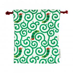 はらぺこあおむし　和雑貨　巾着(小)　からくさ　CKEC0013-1