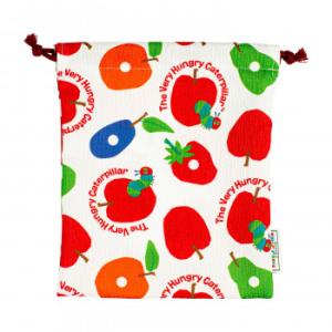 はらぺこあおむし　和雑貨　巾着(小)　フルーツ　CKEC0013-3