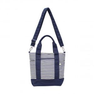 カラーキャンバス2WAYトート Sサイズ SFA-0117S ネイビー/ボーダー