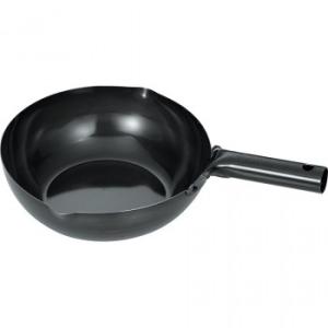 サミット工業　Summit　鉄なべ流　日本製　炒める鍋シリーズ　IH北京鍋　24cm