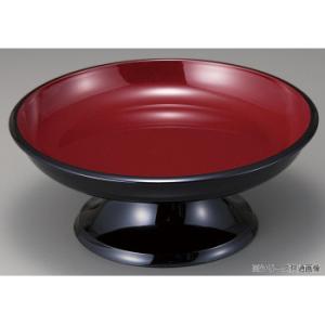 丸供物台 7.0寸 黒(内朱) 5501700400011