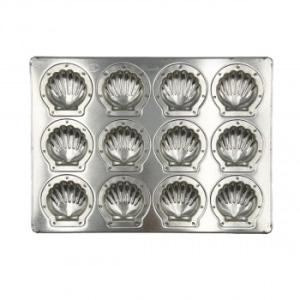 松永製作所　シリコン加工　シルバーミニホタテ天板12P  MS20