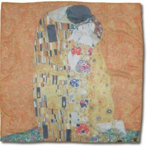 名画スカーフ クリムト「ザ・キス」 AS-01010