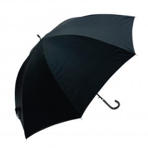 藤田屋 婦人超撥水長傘 耐久撥水 ブラック LB-1623