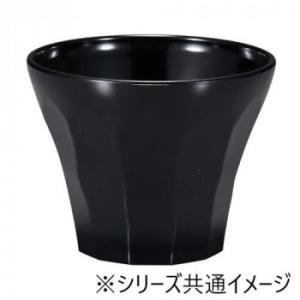 福井クラフト　TA3.1寸荒彫小町カップ黒 親 31005442