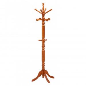 不二貿易 C/D:46081 イタリアンコートハンガー(ブラウン)6119-1BR 46081