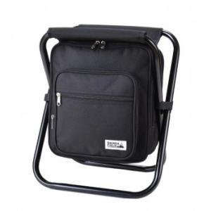 スワン SIERRA FIELD 折り畳み式リュックチェアー ブラック 02222