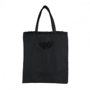 優美社　5759-00　 刺繍ブラックフォーマルバッグ  ブラック