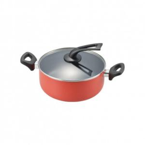 「エステル」アルミ両手鍋24cm　ESA-24WR