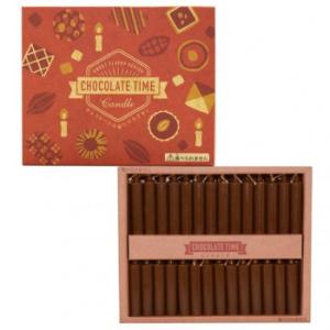 丸叶むらた　CHOCOLATE TIME チョコレートキャンドル 56本入 キャンドル ティータイム...