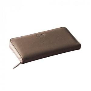 カンサイセレクション ラウンドファスナー長財布(グレージュ) S-KSL14314GRG 5369-...