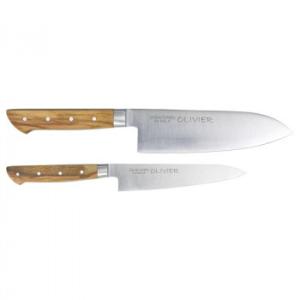 バイアキッチン オリーブキッチンナイフ2点セット 150N 5456-125