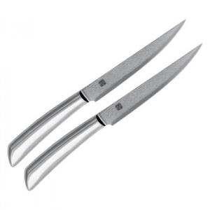 濃州正宗作 オールステンレスダマスカスステーキナイフ2P 200P 5507-073