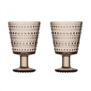 （A） Iittala カステヘルミ ユニバーサルグラス ペア リネン 1051136