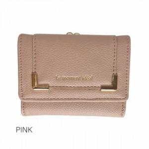 Sunny Side サニーサイド フェミニンがま口折財布 PK JW-0577-31