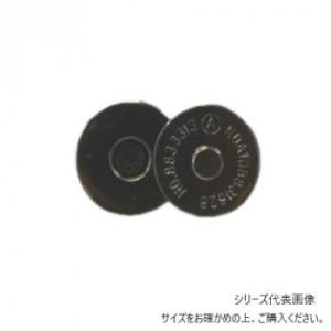 INAZUMA イナズマ 足折れマグネットボタン 4ヶ入 約φ18mm 座金付き ブラックニッケル ...