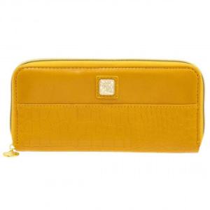 神宮館高島暦 陰陽五行鰐柄財布 イエロー JIN03