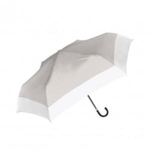 中谷 傘 UVペールバイカラー折 ペールグレー Parasol 折傘 925-059