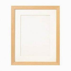 オリムパス 額　W-27　白木