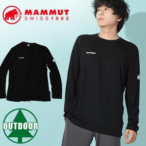 新品未使用　MAMMUT カットソー　Sサイズ MAMMUT（マムート） tシャツ 「速乾」QD ロゴ プリント ロングスリーブ