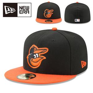 ニューエラ キャップ NEW ERA 59FIFTY MLB オンフィールド ボルティモア オリオールズ ロード メジャーリーグ 球団 ロゴ CAP 帽子 野球 13555016｜phants