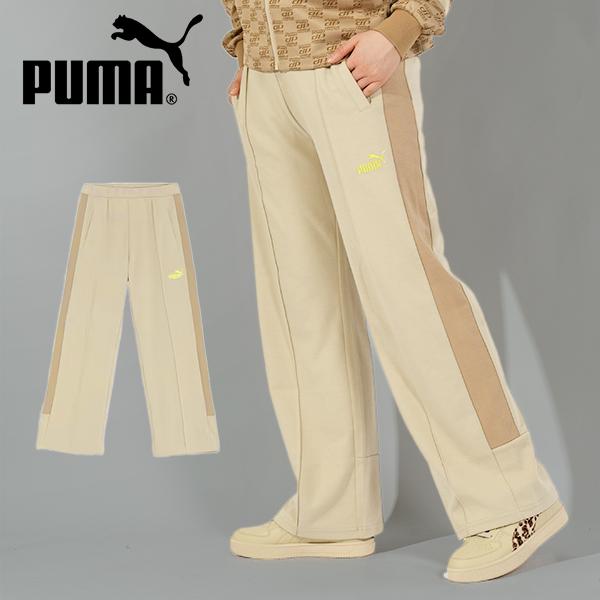 プーマ レディース ジャージ パンツ 下 PUMA CORE HERITAGE トラック パンツ ロ...