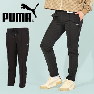 プーマ レディース ロングパンツ 下 PUMA PCPC ニット フルレングス ストレート パンツ カジュアル ウエア 2024春夏新作 680714｜phants