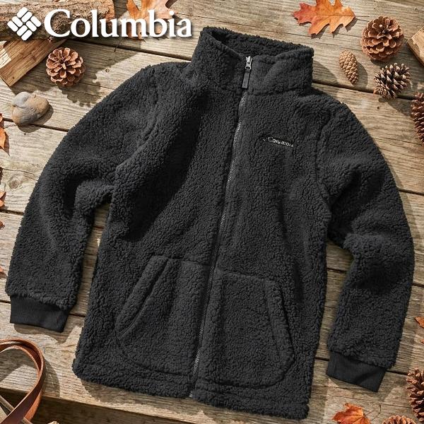 コロンビア フリースジャケット  キッズ ジュニア 子供 もこもこ Columbia ラギット リッ...