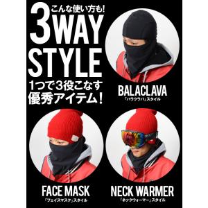 ゆうパケット対応可能! バラクラバ スノーボー...の詳細画像3