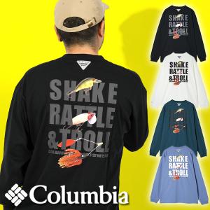 コロンビア 長袖Tシャツ バックプリント