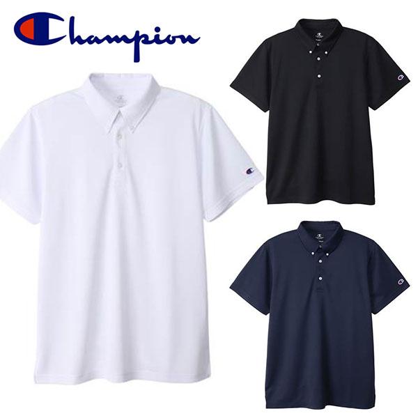 チャンピオン メンズ レディース 半袖 ポロシャツ Champion BD POLO ボタンダウン ...
