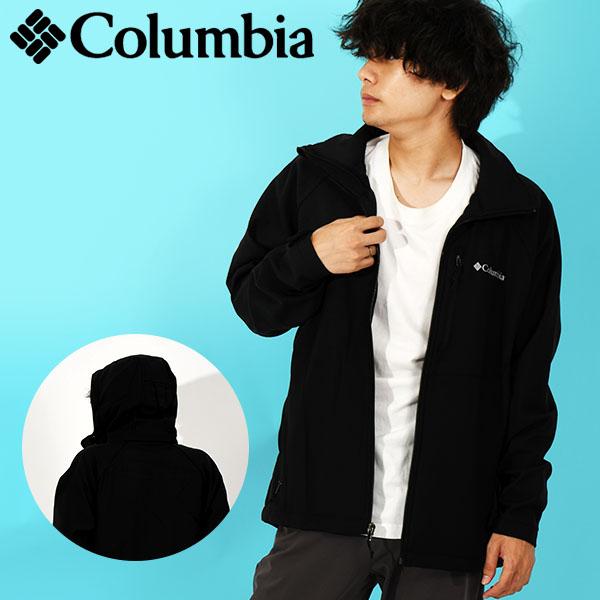 コロンビア ソフトシェル ジャケット Columbia メンズ レディース 撥水 防風 ストレッチ ...