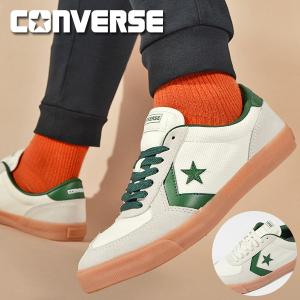 35％OFF コンバース スニーカー メンズ CONVERSE チェックポイント SK OX ローカット レトロ キャンバス シューズ 靴 ホワイト グリーン 1SD598｜phants