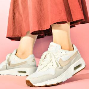 送料無料 ナイキ スニーカー レディース NIKE エア マックス SC シューズ 靴 エアマックス AIR MAX SC ホワイト ベージュ cw4554 2024夏新作｜phants