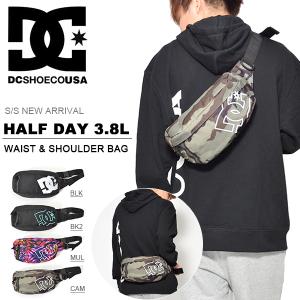 ボディバッグ DC Shoes ディーシー シューズ メンズ HALF DAY 4L ロゴ ウエストポーチ 5130E810 2018春夏新作 15%off