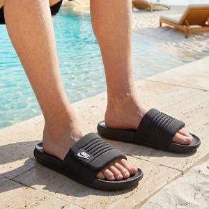 送料無料 ナイキ サンダル メンズ NIKE オフコート アジャスト スライド シャワーサンダル スポサン ブラック dq9624 001