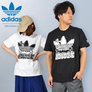 ゆうパケット発送！ 送料無料 アディダス メンズ レディース 半袖 Tシャツ adidas FUZI TS TEE ビッグロゴ ORIGINALS オリジナルス 2023春新作 EUS96｜phants