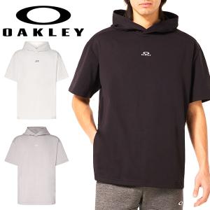 半袖 スウェット パーカー メンズ オークリー OAKLEY プルオーバー フーディー 野球 トレーニング スポーツ FOA406293 2024春夏新作 得割15｜phants