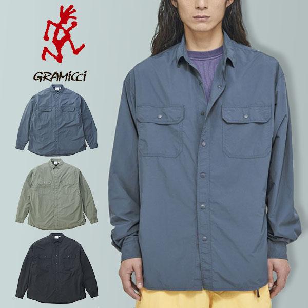 グラミチ 長袖 シャツ GRAMICCI メンズ STANCE SHIRT スタンスシャツ 長袖 シ...