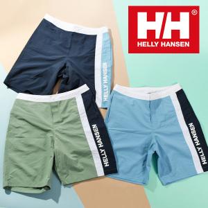 水陸両用 耐塩素 ショートパンツ ヘリーハンセン メンズ 膝丈 HELLY HANSEN ブロッキング ウォーター ショーツ ハーフパンツ 短パン HH72400 2024春夏新作｜phants