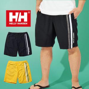 水陸両用 ショートパンツ ヘリーハンセン メンズ HELLY HANSEN ライン ウォーター ショーツ ハーフパンツ 短パン 総裏メッシュ he72302 2023春夏新作｜phants