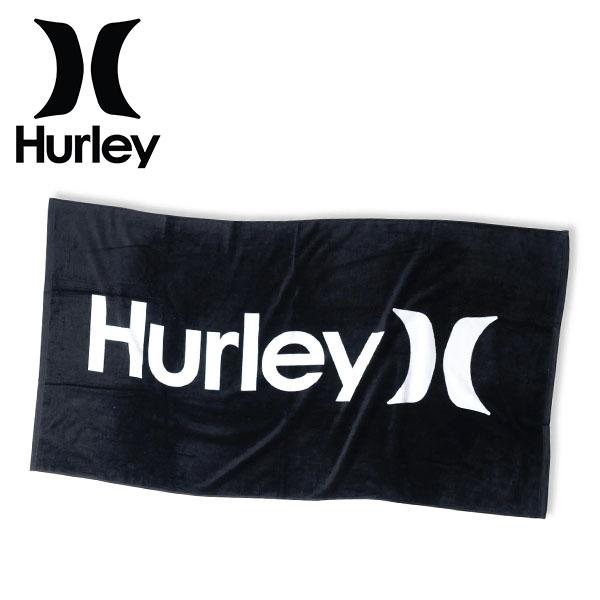 バスタオル HURLEY ハーレー BEACH TOWEL ロゴ 150cm×80cm 大判タオル ...